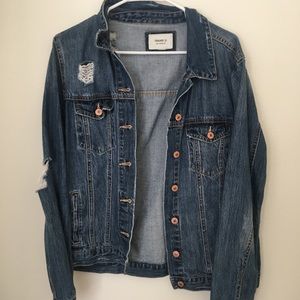 Distressed Denim Jacket